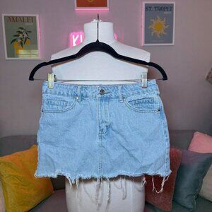 Womens Denim Jeans Skirt Size XS
